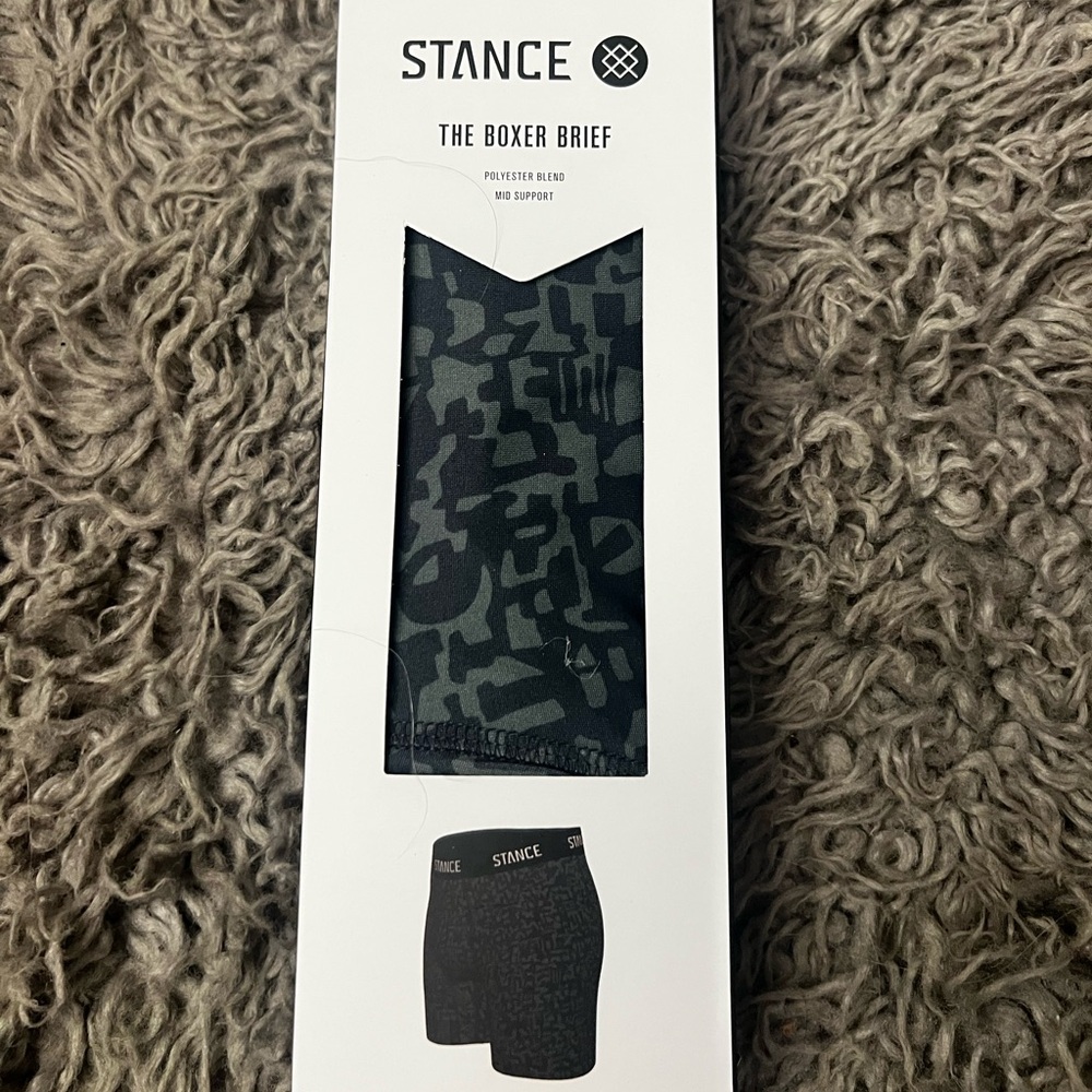 Stance Boxer Briefs with Black and Gray Design